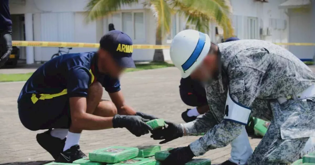 En San Andrés La Armada Incautó Más De Tonelada Y Media De Cocaína Que ...