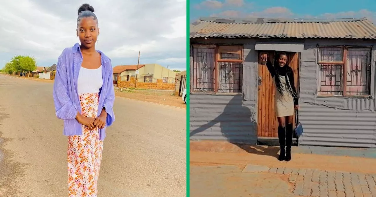 Goal-driven Mother Celebrates Owning Home at 20, South Africans Congratulate Her on Major Feat