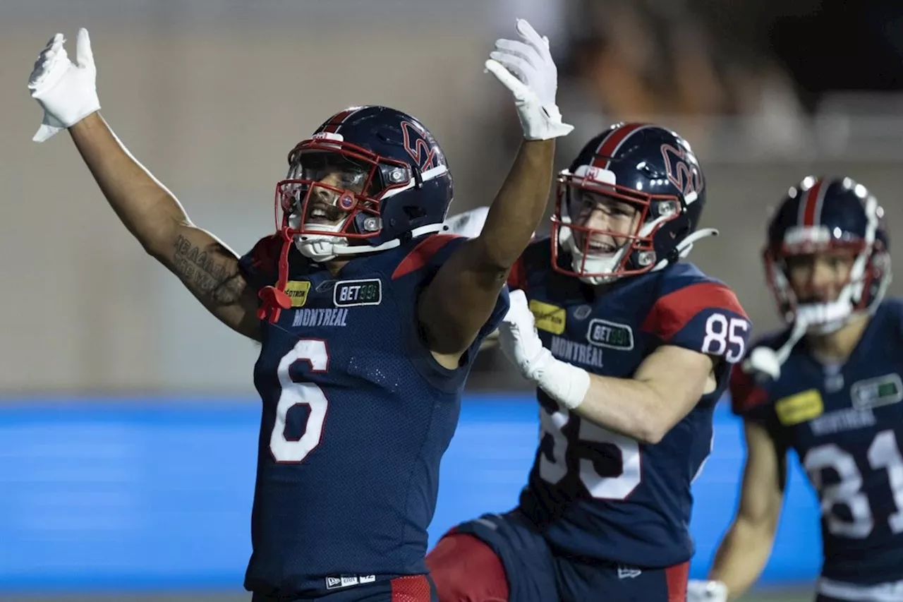 Rolling Alouettes visit Elks with chance to wrap up a home playoff game