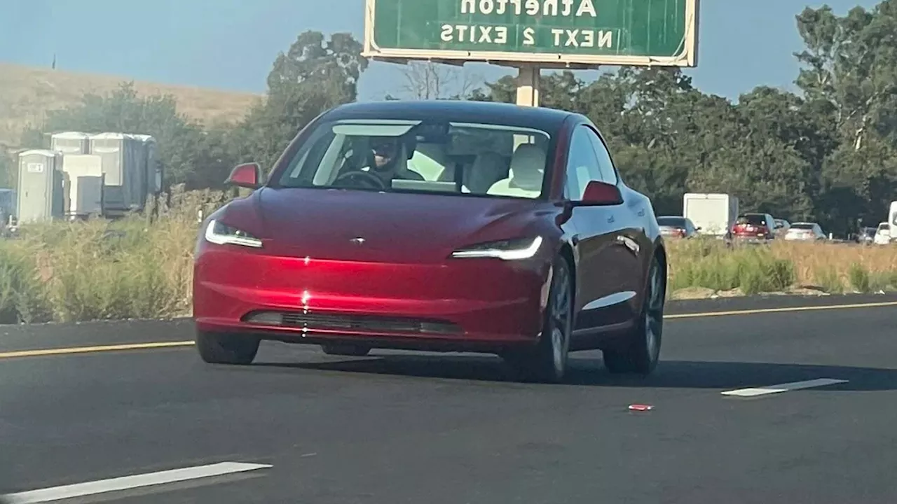 Chinese-Made 2024 Tesla Model 3 ‘Highland’ Takes To U.S. Streets