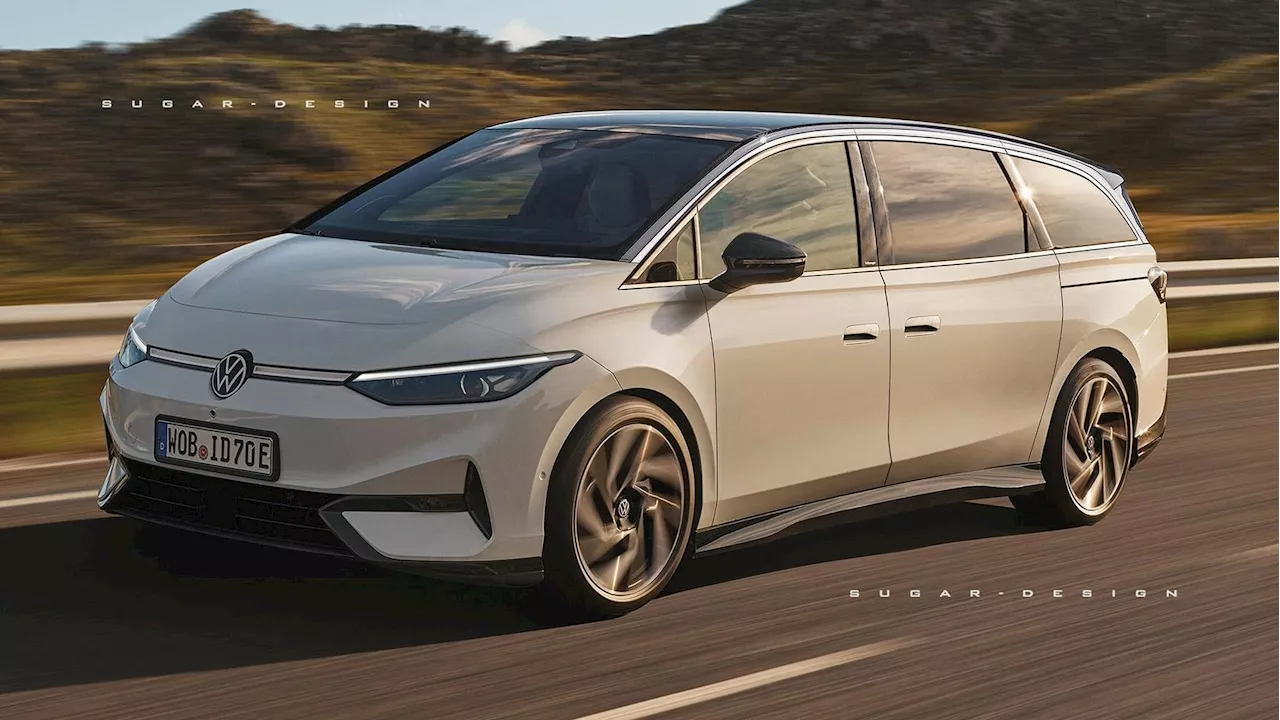 VW ID.Sharan Render Imagines A Sleek Electric Minivan We Never Knew We Needed