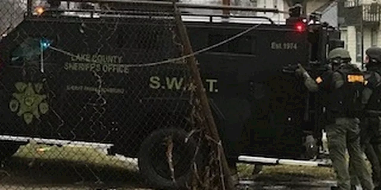 SWAT standoff: Painesville Township suspect fires several shots at man, hides in trailer, sheriff says