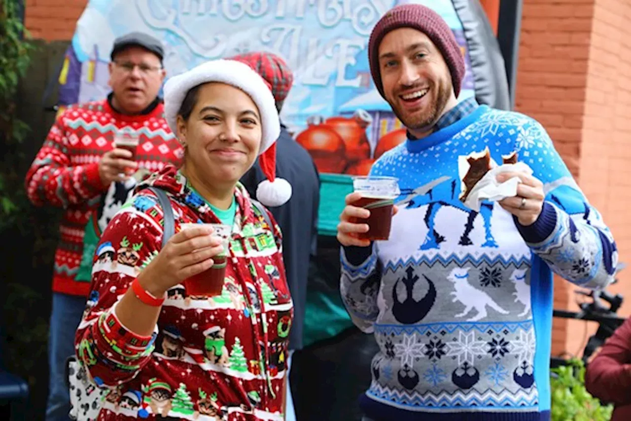 Photos From Great Lakes Brewing Company's Christmas Ale First Pour