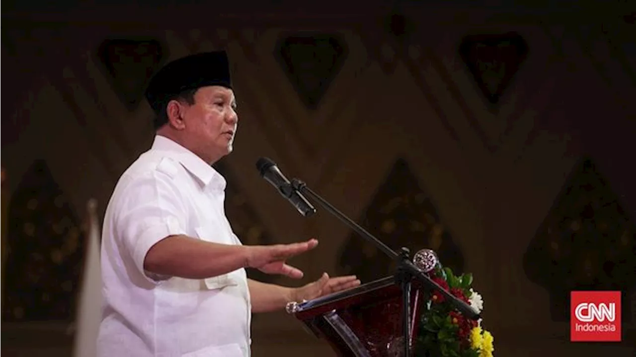 Usai Pertemuan Ketum, Prabowo Ungkap Cawapres Mengerucut 4 Nama