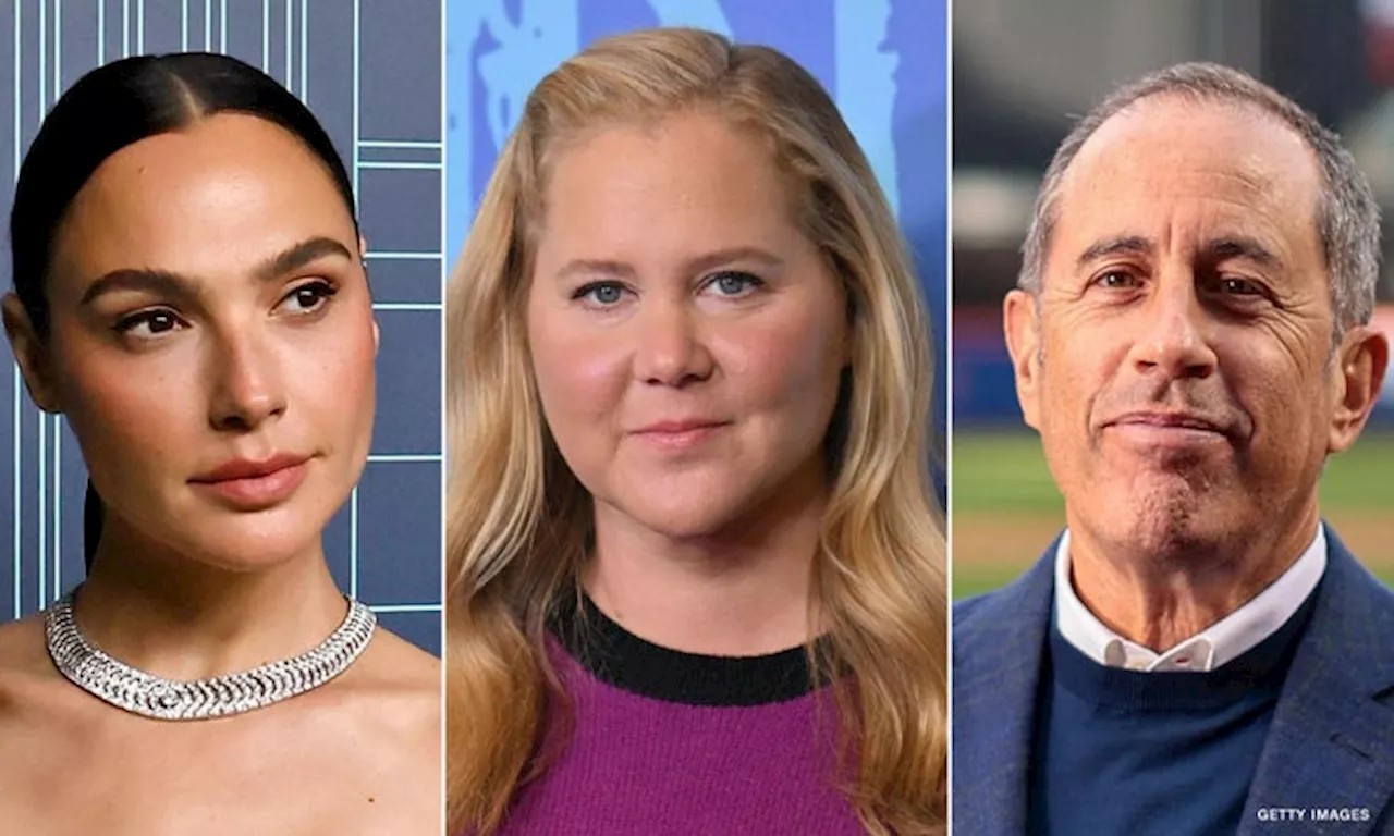 Gal Gadot, Amy Schumer and Jerry Seinfeld among more than 700 entertainment leaders voicing support for Israel in open letter