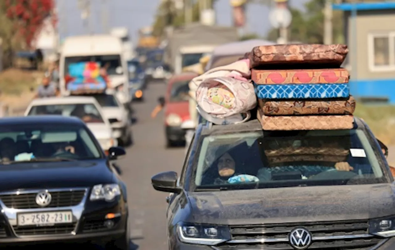 A Gaza, des milliers de Palestiniens fuient après l'appel d'Israël à évacuer