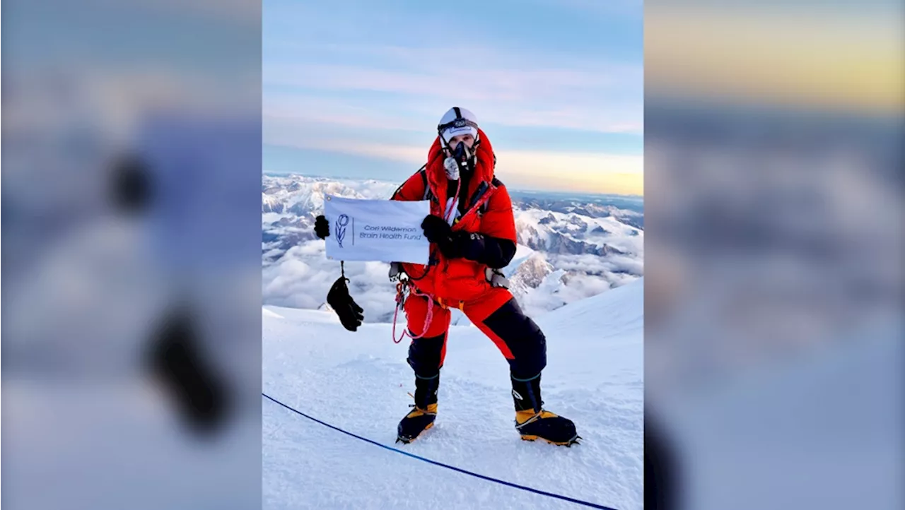 Calgary man raises $35K for Alberta Children's Hospital by summiting the worlds eighth tallest mountain