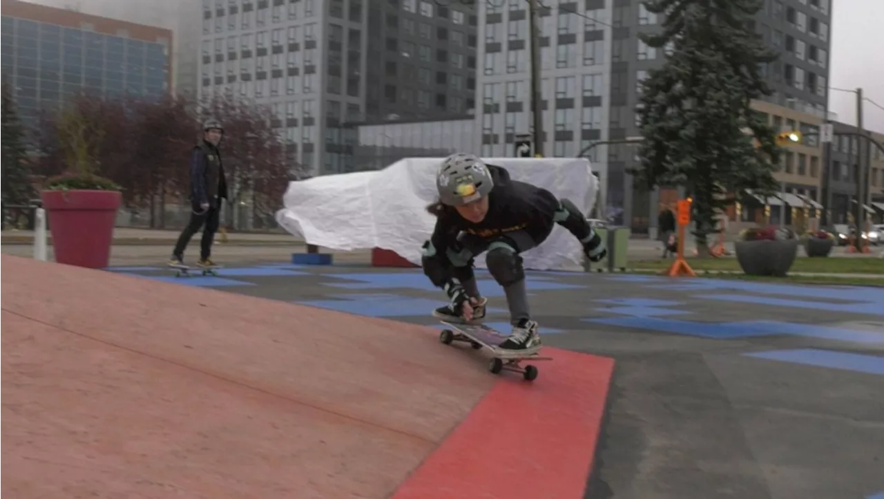 New Calgary park features pickleball courts, off-leash dog area and EV charging stations