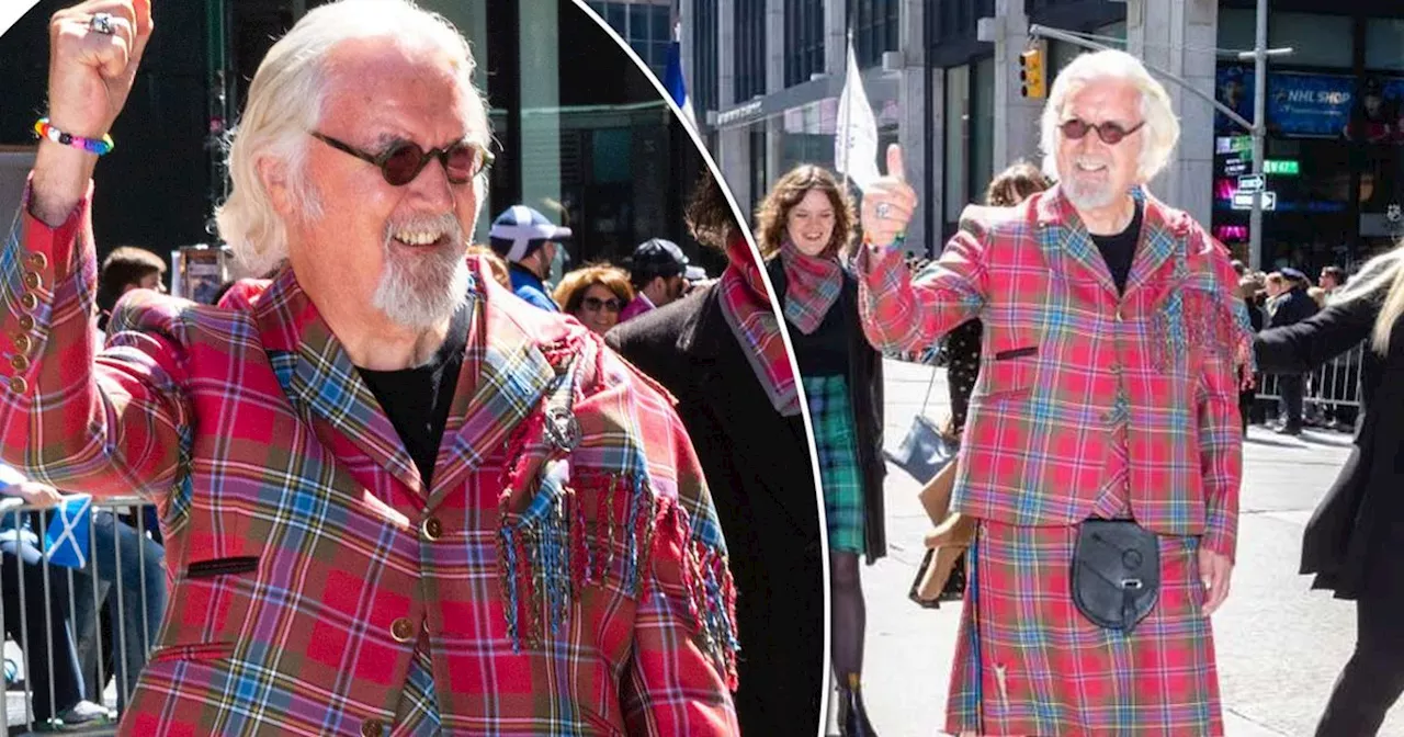 Sir Billy Connolly's iconic Tartan Day kilt to go on display at V&A in Dundee