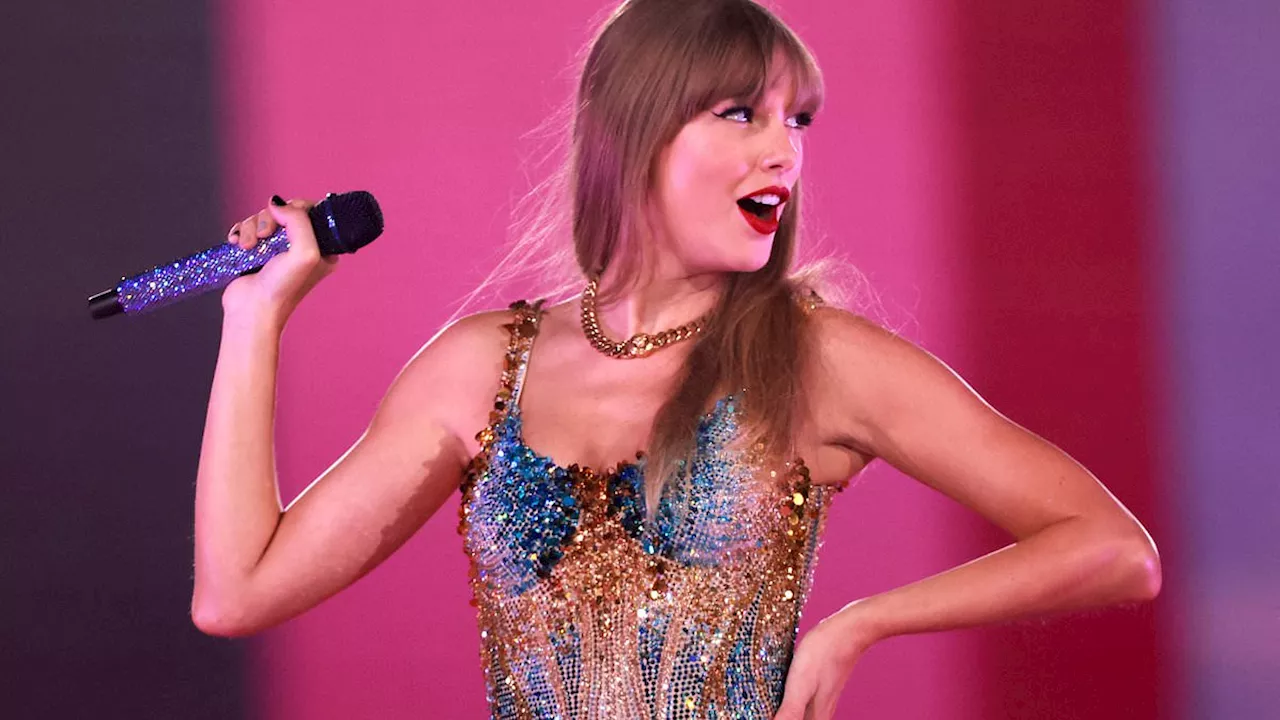 Taylor Swift fans are reselling free goodies from The Eras Tour movie premiere for HUNDREDS of...