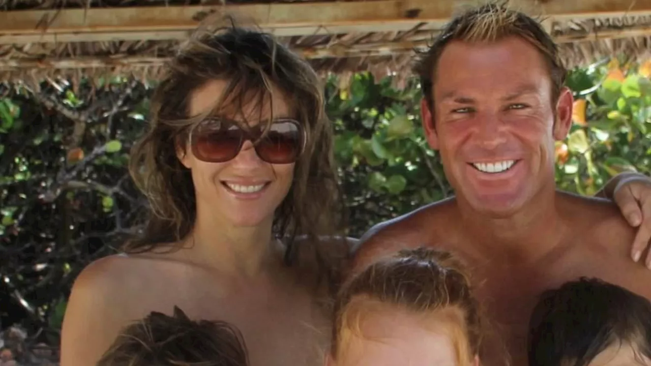 Liz Hurley's son Damian shares rarely-seen photos of his mother and late Shane Warne as he makes a...