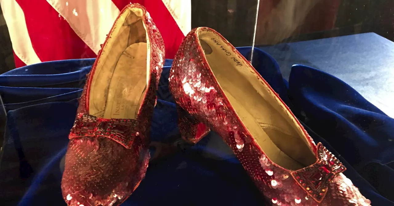 Man pleads guilty to stealing 'Wizard of Oz' ruby slippers from Minnesota museum in 2005