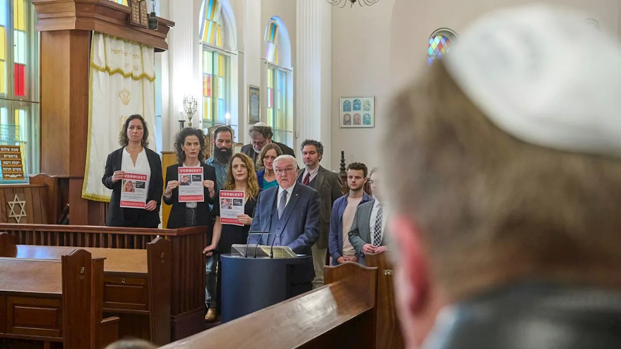 Steinmeier besucht Berliner Synagoge: »Mein Platz ist unter Ihnen«