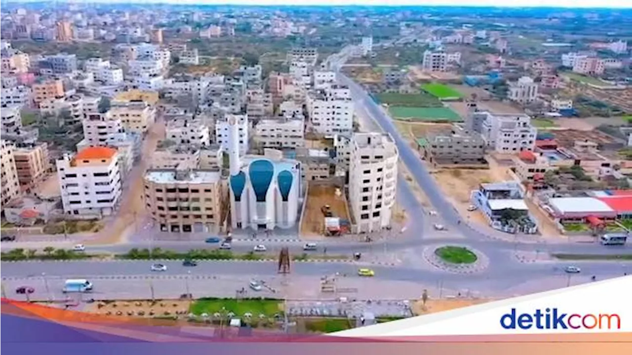 Alhamdulillah! Masjid Syaikh Ajlin Rancangan Kang Emil di Gaza Masih Kokoh Usai Hujan Rudal Israel