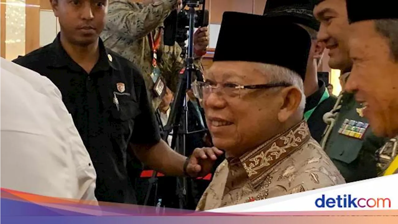 Pedagang Tanah Abang cs Sepi Imbas e-Commerce, Ma'ruf Amin: Menyedihkan