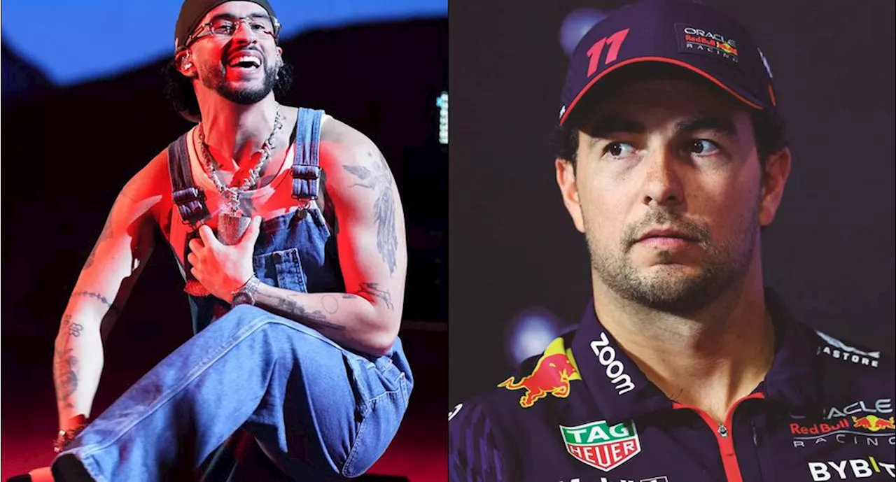 Bad Bunny encendió la polémica con Checo Pérez en su nuevo disco: 'Primero llegó Verstappen'