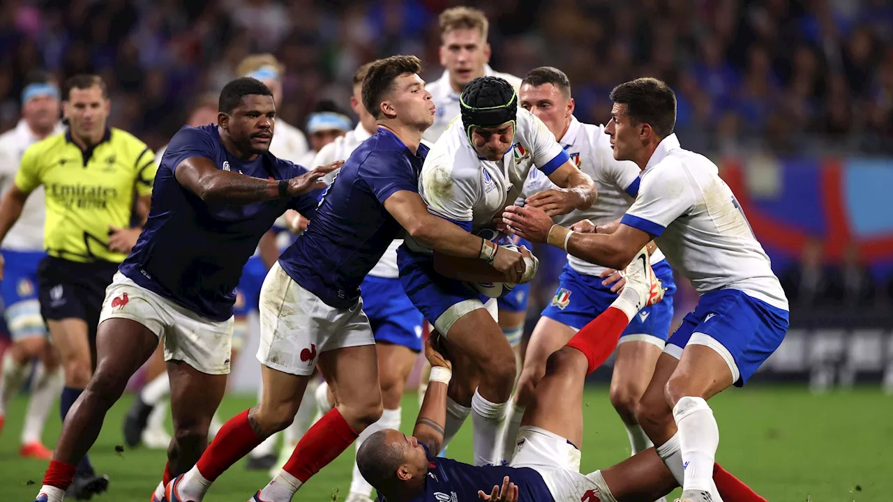 - Afrique du Sud, quart de finale de la Coupe du monde | Caché ou optimisé ? Matthieu Jalibert, volet défense