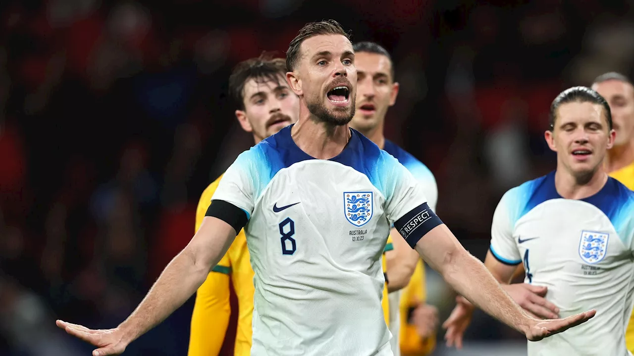 - Australie : Southgate ne 'comprend pas' les huées contre Henderson