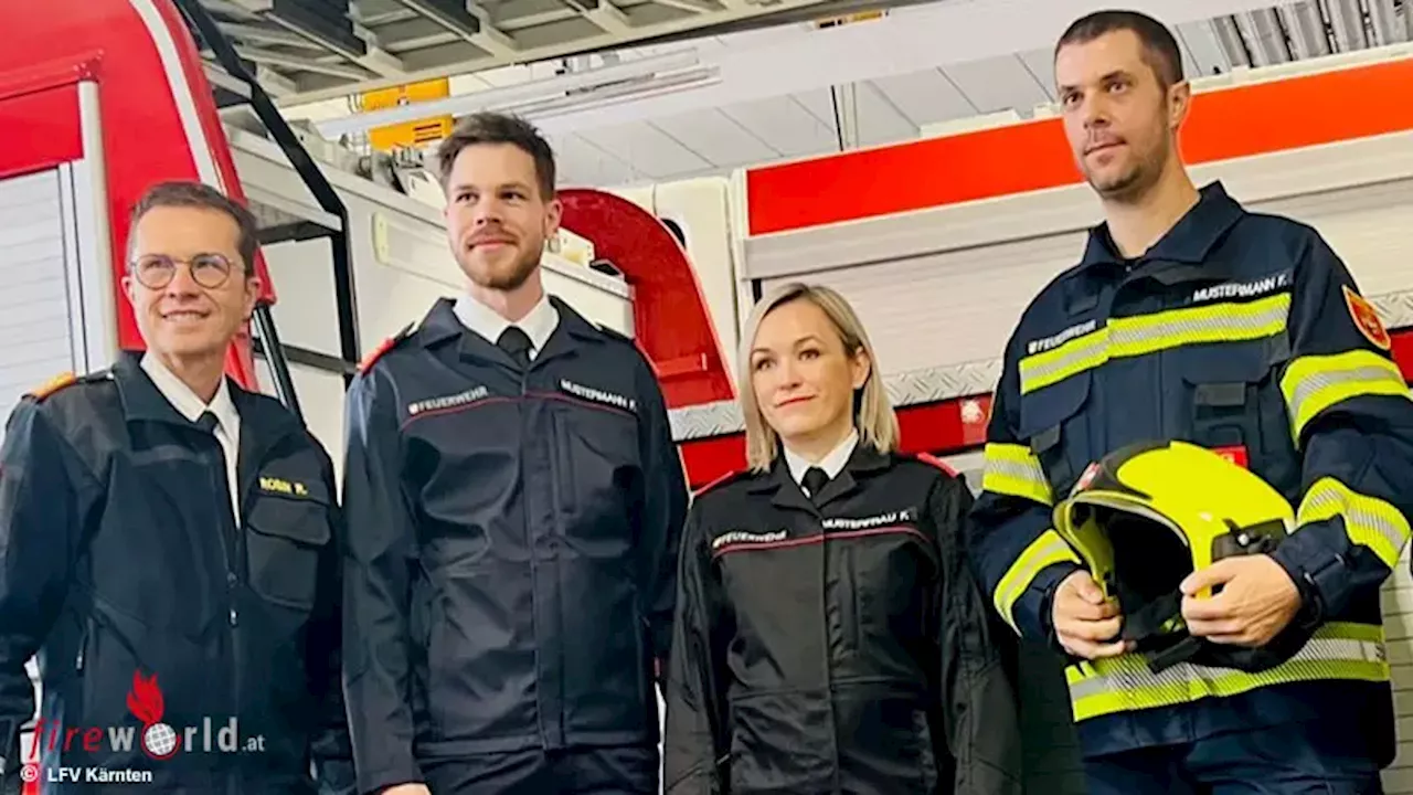 Kärntner Feuerwehren präsentieren ihre neue Einsatzuniform: modern – wirtschaftlich