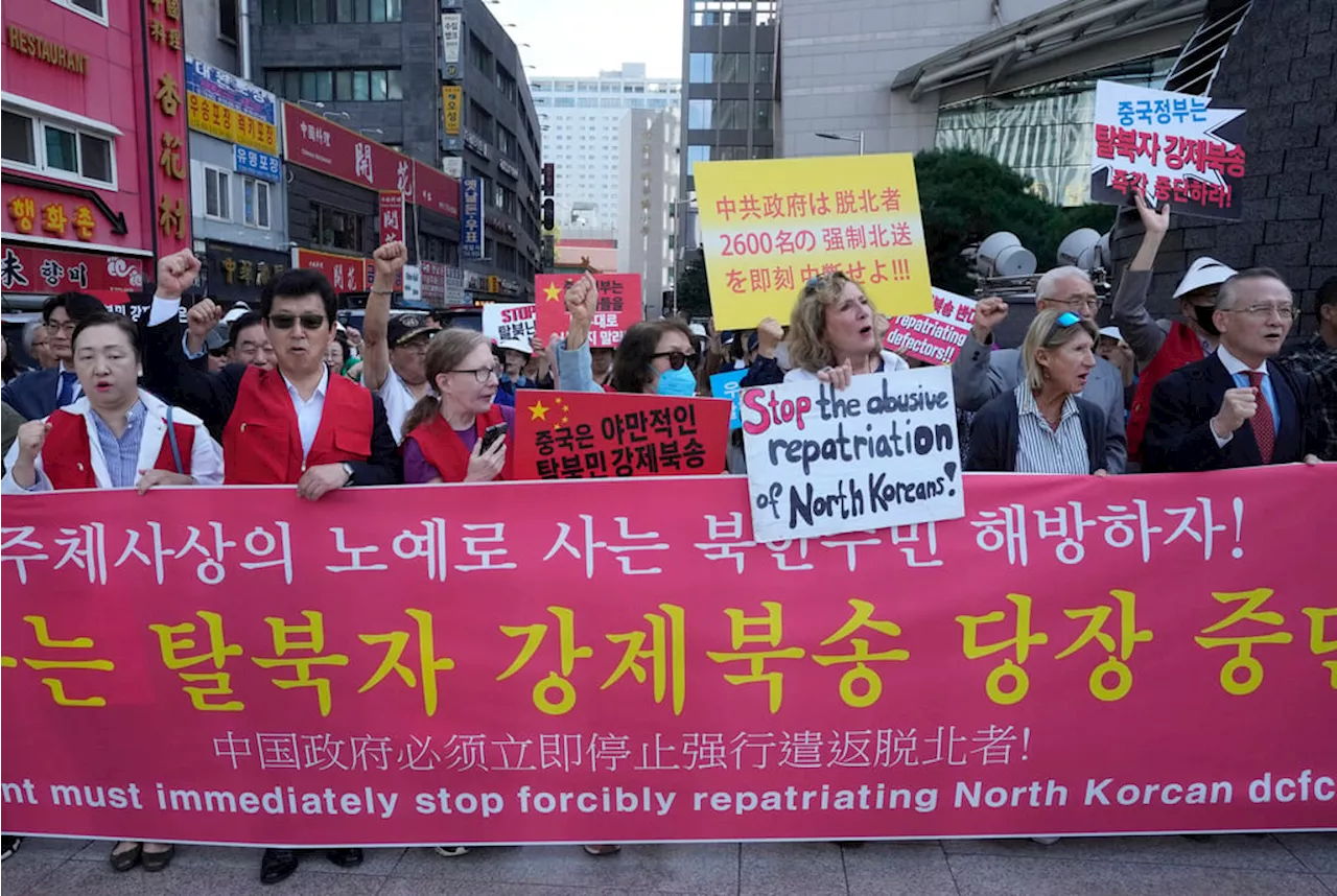 S. Korea protests to China over repatriations to the North