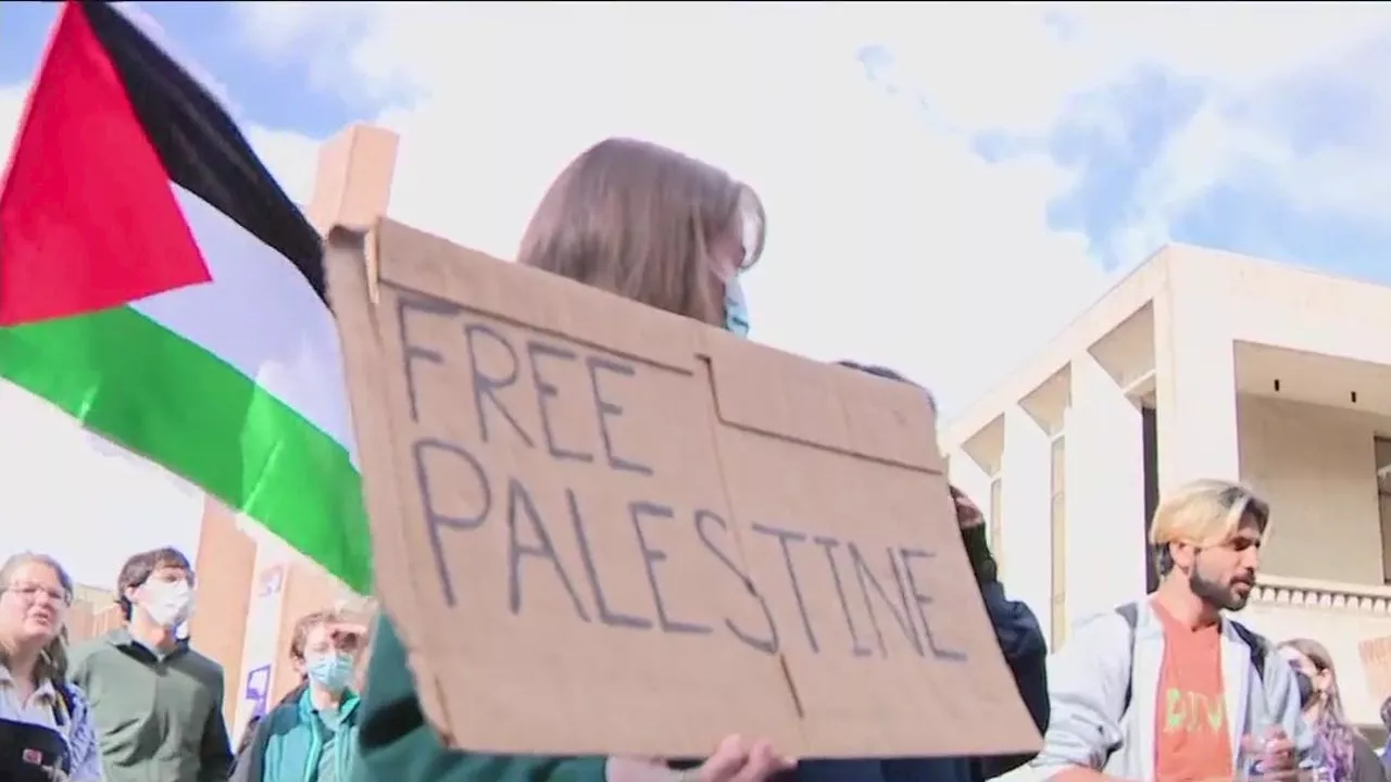 Tensions flare during pro-Palestine rally on University of Washington campus