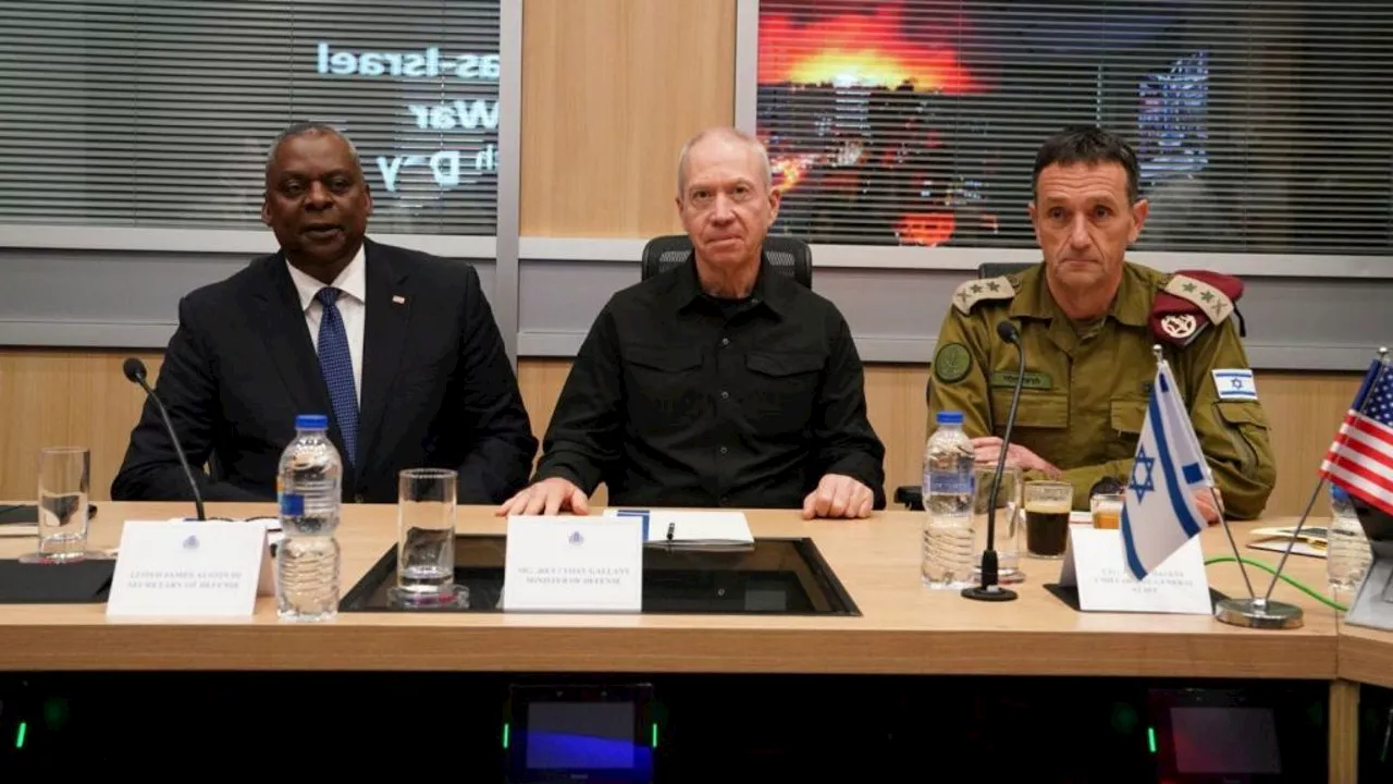 US defense secretary in Israel to meet with leaders and see America's security aid