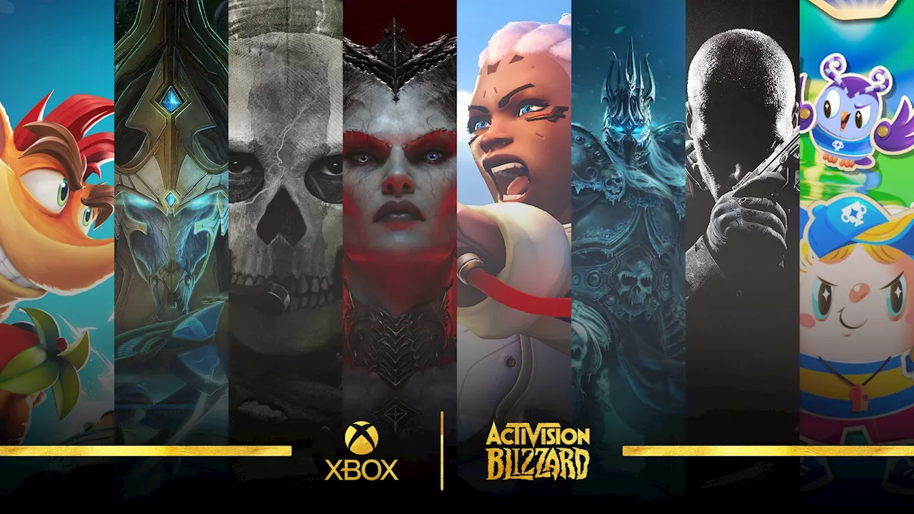 Xbox absorbe Activision Blizzard : jeux, studios, Xbox Game Pass, Nintendo Switch, voici tout ce qui change