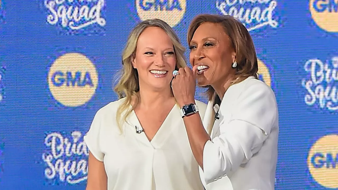 5 GMA stars' jaw-dropping engagement rings: Robin Roberts, Lara Spencer, more