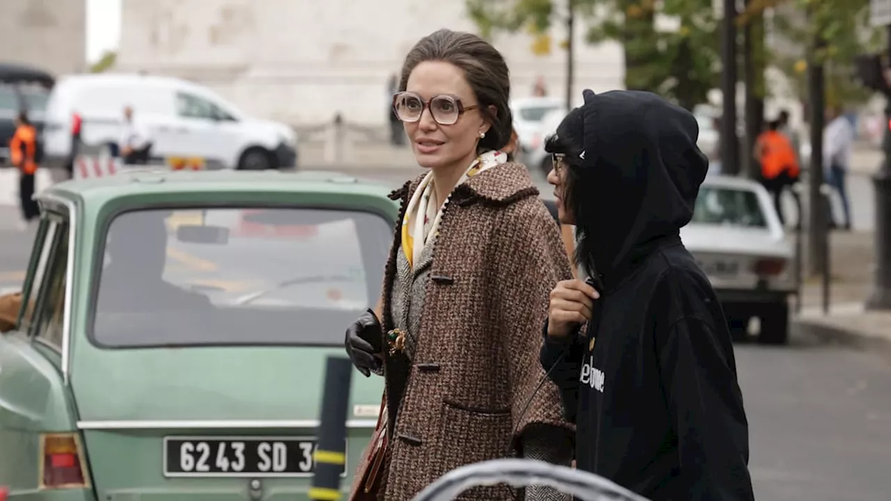 Angelina Jolie looks unrecognisable as Maria Callas