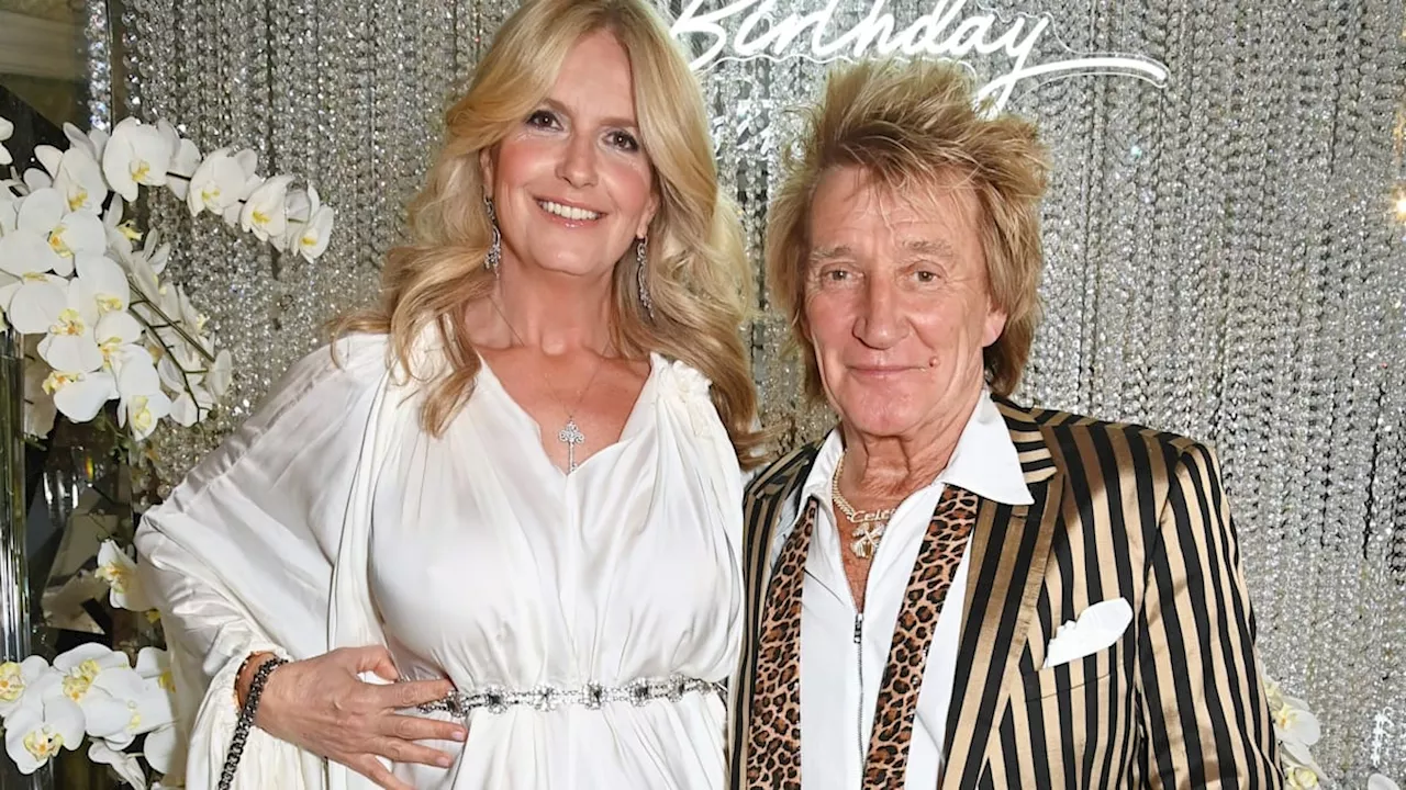 Penny Lancaster makes major style departure in menswear as she appears on crutches