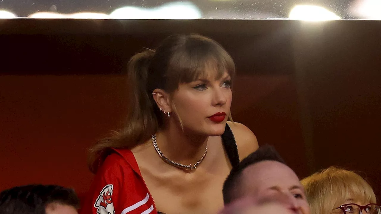 Taylor Swift seen with Travis Kelce's dad for the first time as relationship heats up