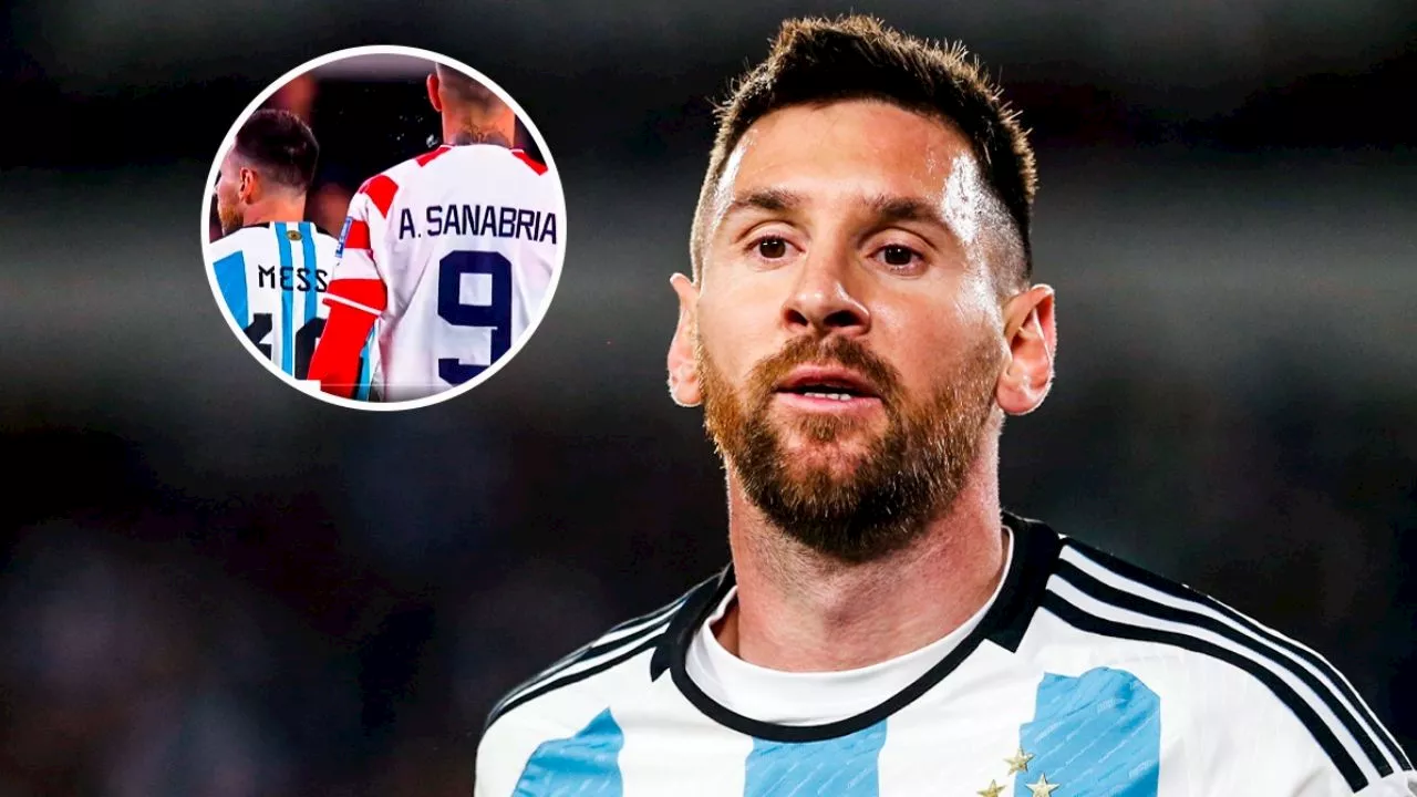 Argentina vs Paraguay: Lionel Messi sufrió terrible escupitajo y su reacción sorprendió a todos