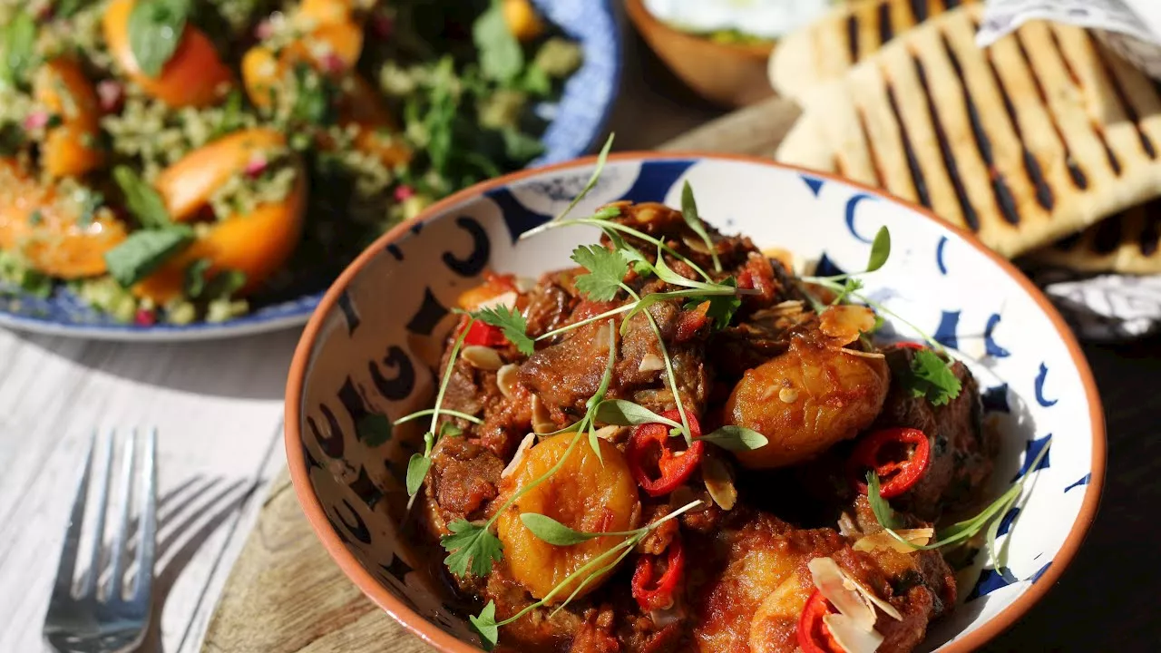 Supper Club: Moroccan-style lamb tagine with root vegetable couscous