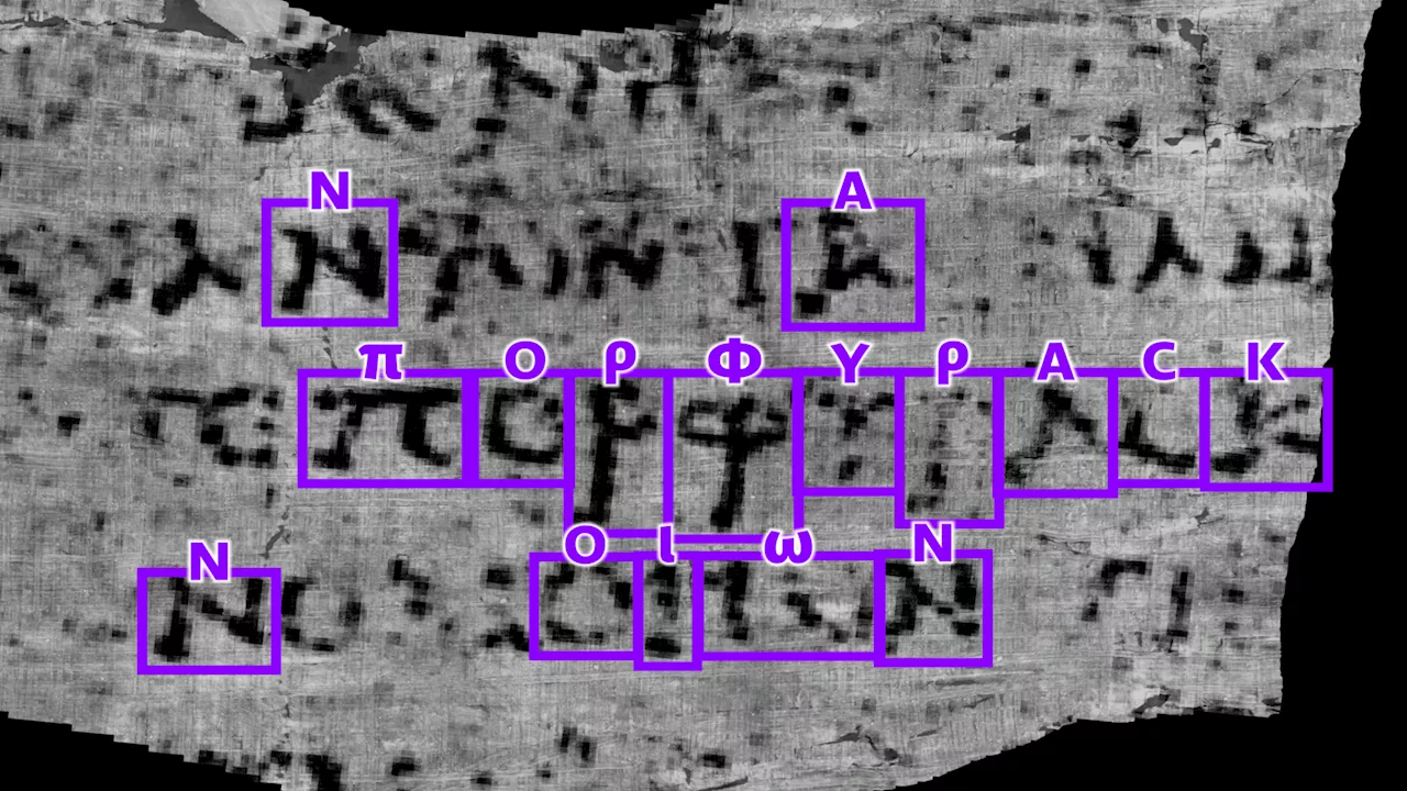 Thanks to AI, the burnt Herculaneum scrolls can now be read