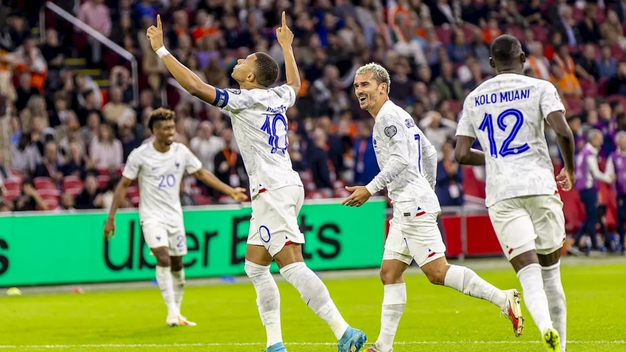 Mbappé trifft erst früh, dann herrlich: Frankreich bucht in den Niederlanden das EM-Ticket