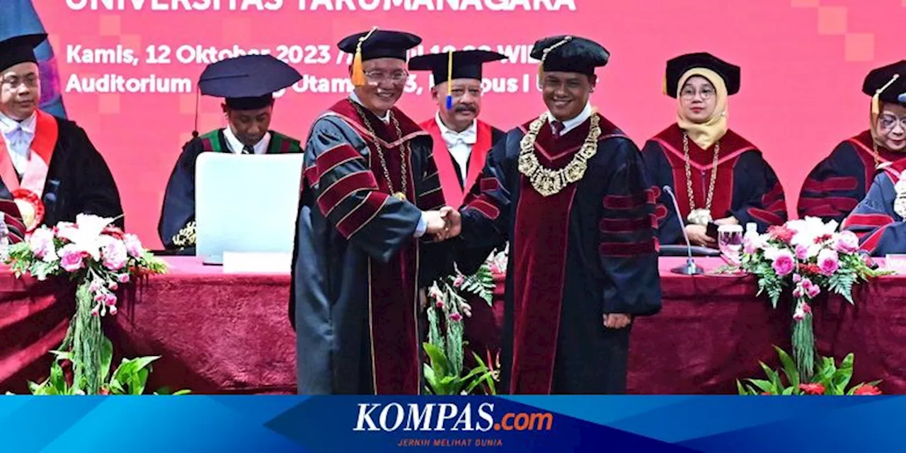 Gunardi Lie Dikukuhkan Jadi Profesor Tetap Hukum Bisnis, Soroti soal Kepailitan dalam Hukum Bisnis Indonesia