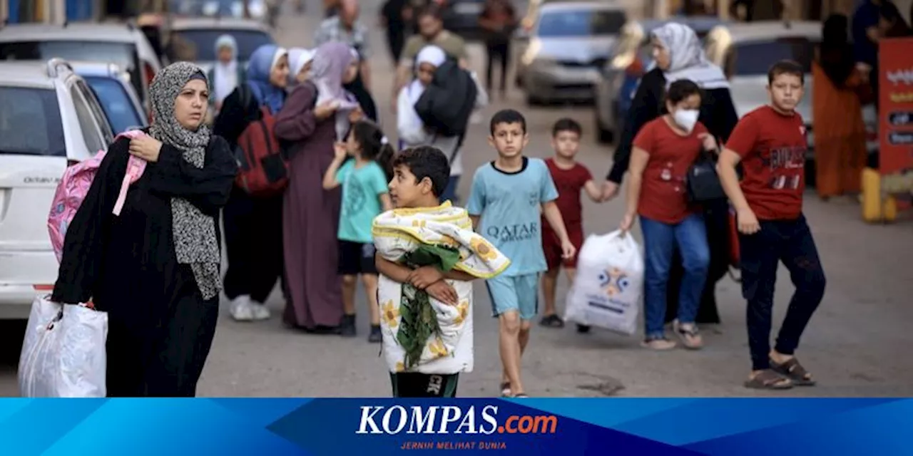 Militer Israel Perintahkan Semua Penduduk Kota Gaza Tinggalkan Rumah dan Pergi ke Selatan