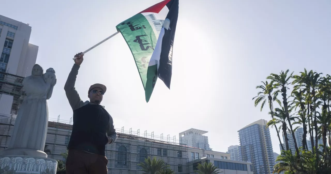 Palestinians urge San Diego officials to take action as Israel-Hamas death toll rises