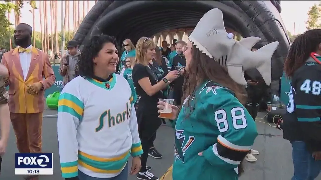 San Jose Sharks kick off hockey season at SAP Center