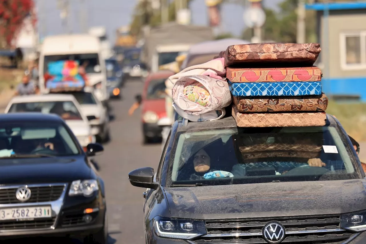 A Gaza, des milliers de Palestiniens fuient après l'appel d'Israël à évacuer