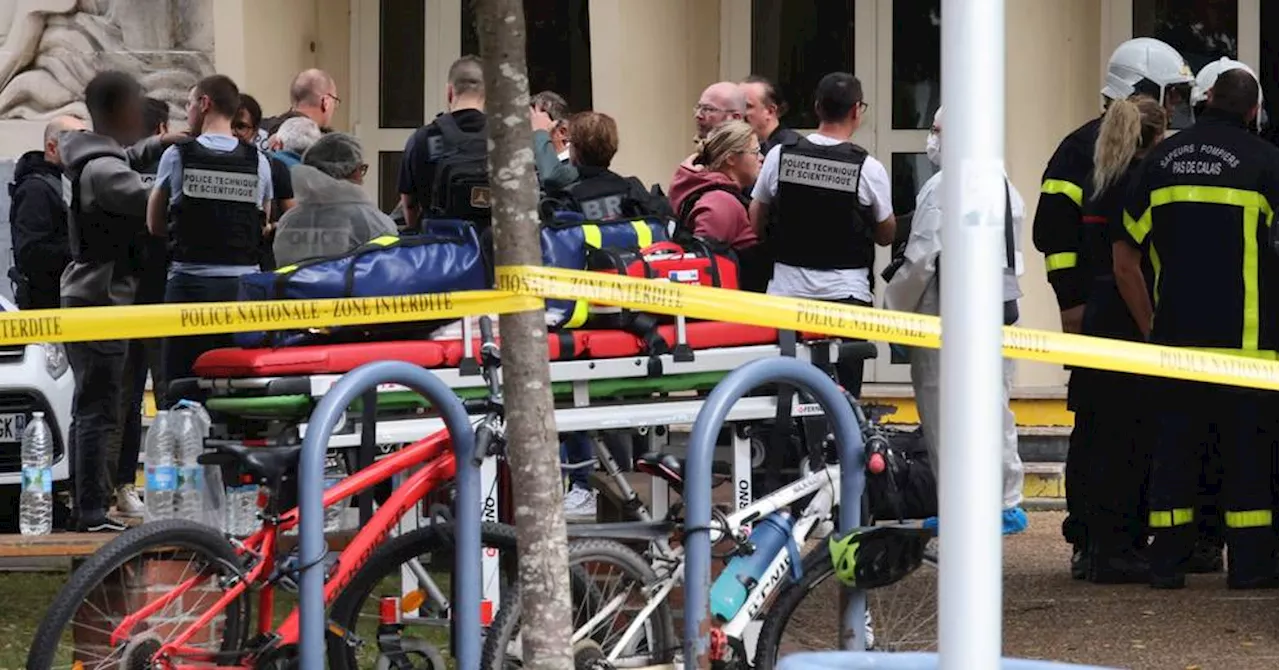 Un enseignant tué et deux blessés grave : ce que l'on sait de l'attaque au couteau dans un lycée d'Arras