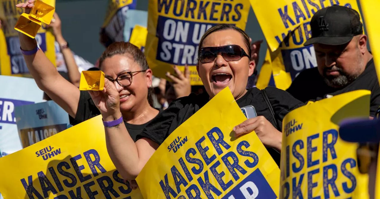 Kaiser Permanente and unions reach tentative agreement one week after strike