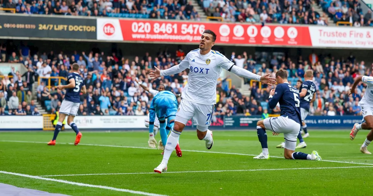 Leeds United striker Joel Piroe nominated for September Goal of the Month