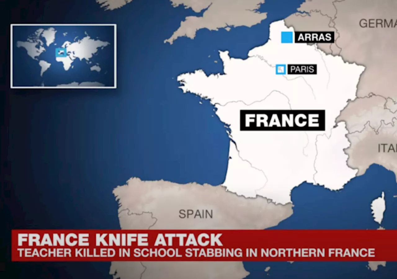 Teacher Killed, Two Injured in Knife Attack in France in Possible Terrorist Attack