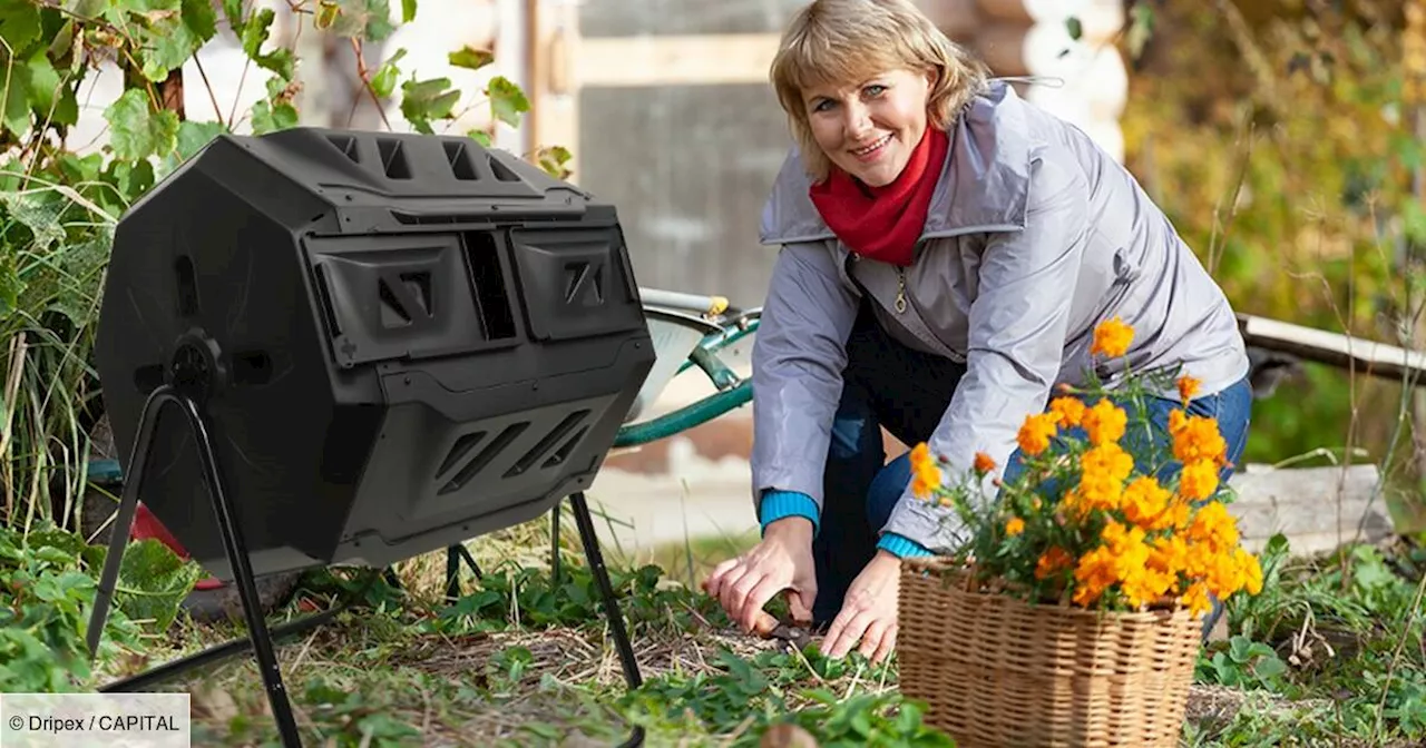 Réduisez vos déchets avec ce composteur de jardin à moins de 60 euros chez Amazon