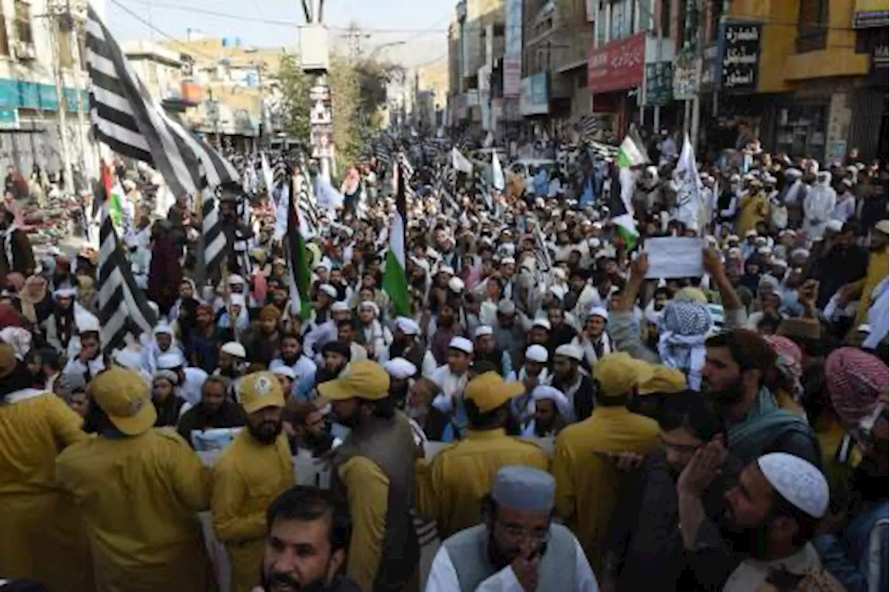 Protests across Pakistan, Afghanistan in support of Palestinians