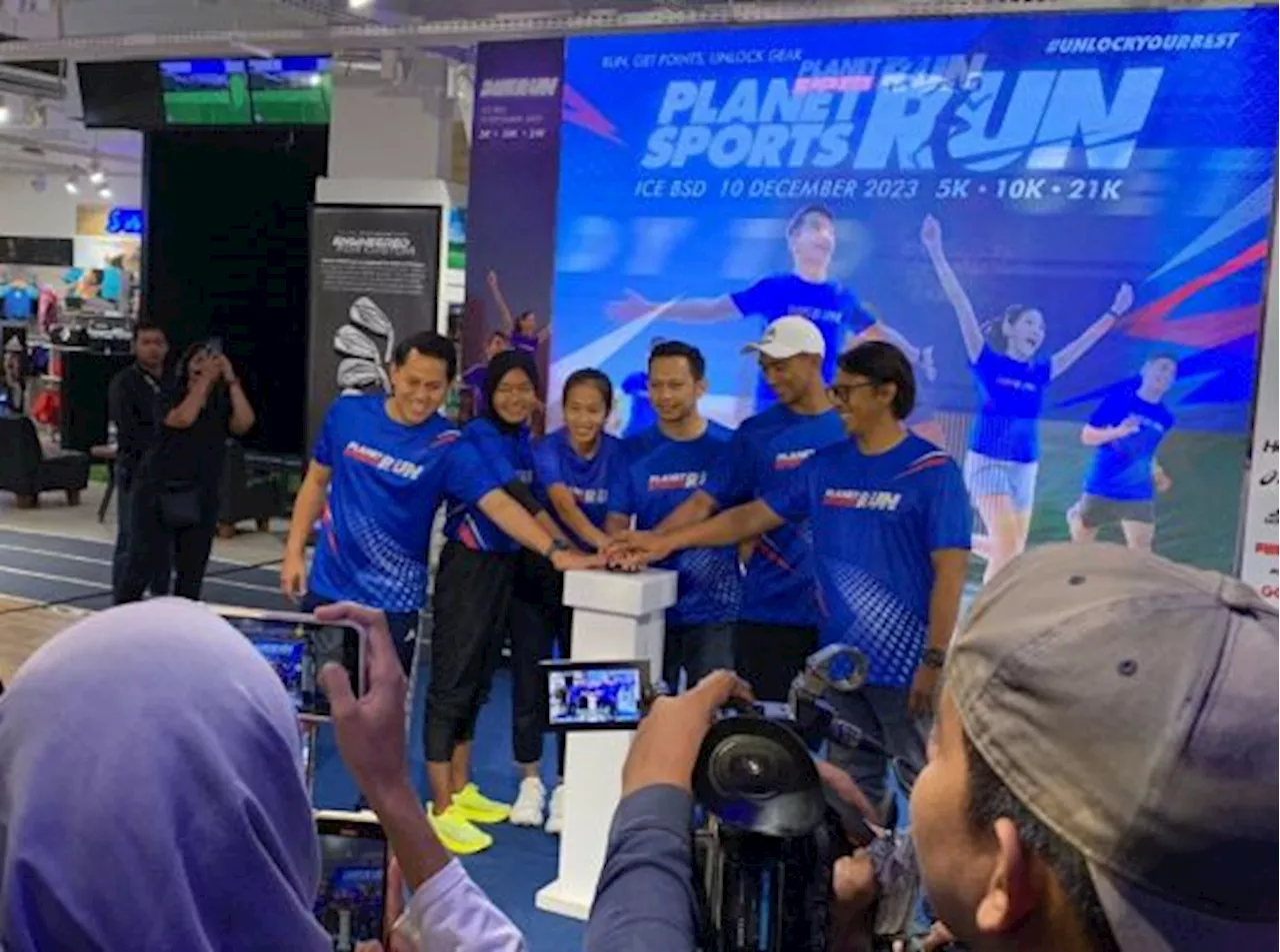 Planet Sports Gelar Event Lari pada Desember Mendatang