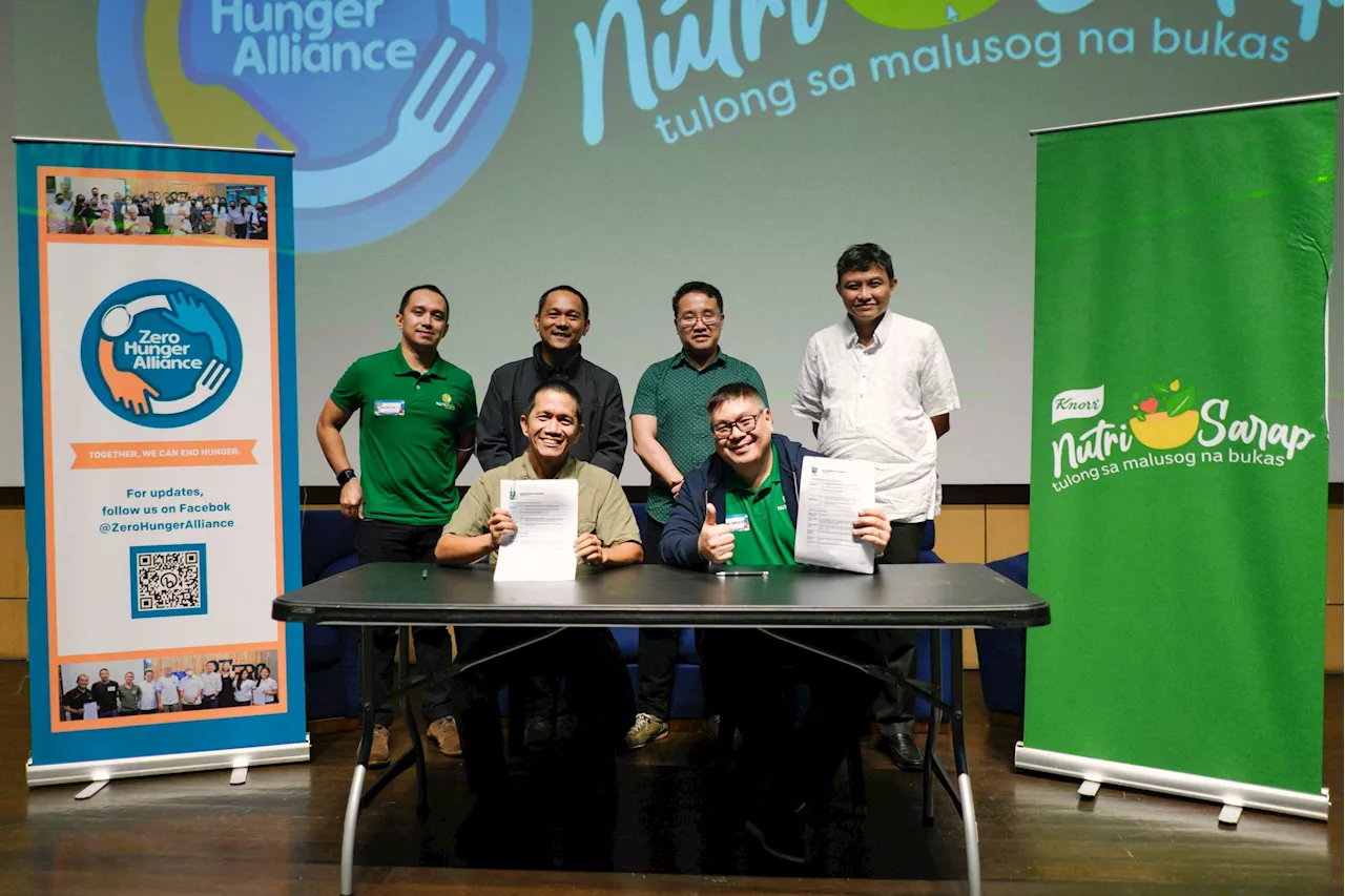 Knorr Philippines joins Zero Hunger Alliance