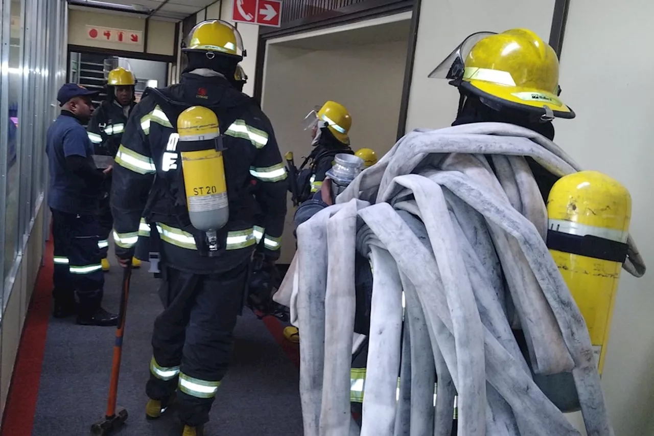 Fire at SABC headquarters