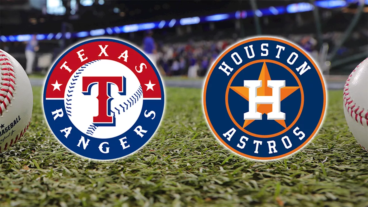 Rangers-Astros ALCS schedule released, individual tickets go on sale Friday